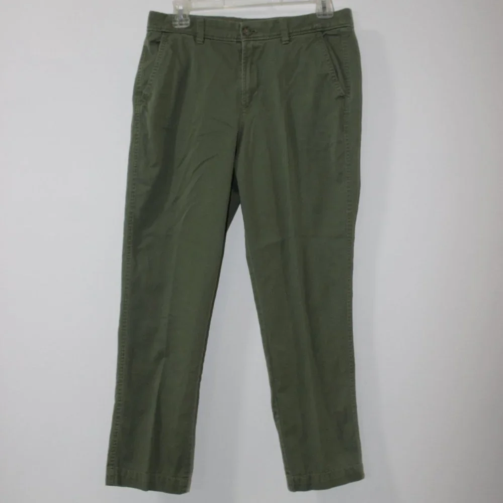 💚 J Crew Mercantile Olive Green Pants Size 4 Stitch Fix